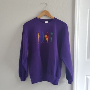Vintage Winnie the Pooh Disney Pullover Sweatshirt, Embroidered